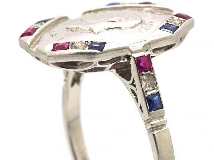 Platinum Coronation Ring for George VI & Elizabeth, the Queen Mother