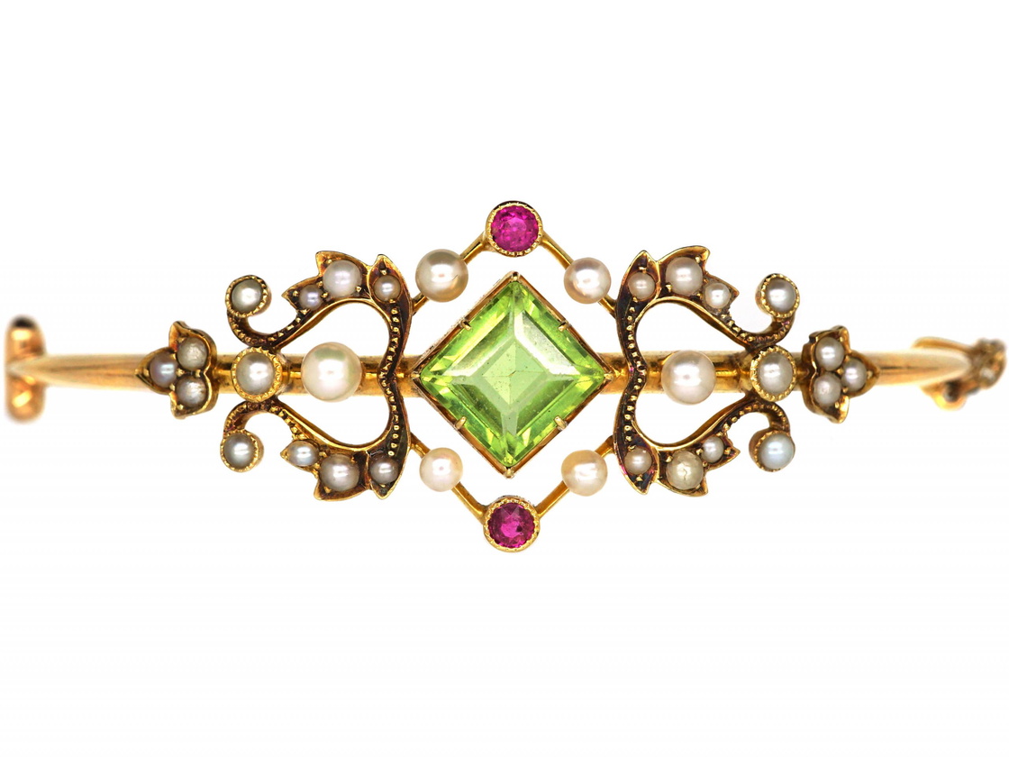 Edwardian 15ct Gold, Suffragette Bangle