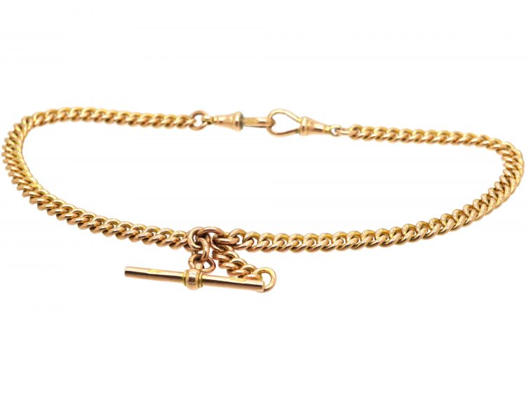 Edwardian 9ct Gold Albert Chain