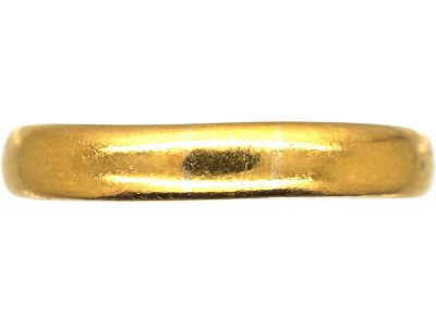 22ct Gold Wedding Ring Assayed in 1923