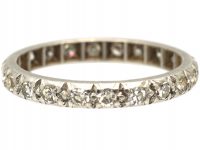 Early 20th Century Platinum & Diamond Eternity Ring