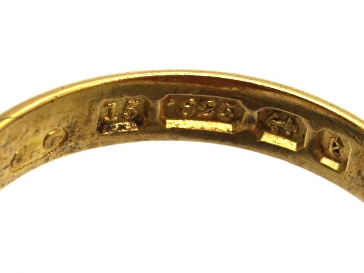 Victorian 15ct Gold Signet Ring set with a Carnelian by Charles Green