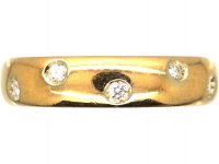 18ct Gold & Diamond Ring Retailed by Asprey