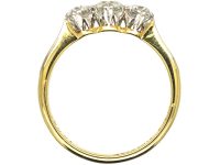 Edwardian 18ct Gold & Platinum, Three Stone Diamond Ring