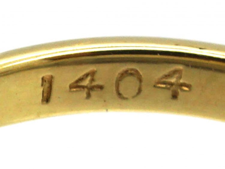 Edwardian 18ct Gold & Platinum, Three Stone Diamond Ring