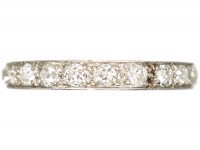 Art Deco Platinum & Diamond Eternity Ring
