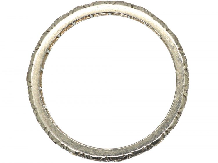 Early 20th Century Platinum & Diamond Eternity Ring