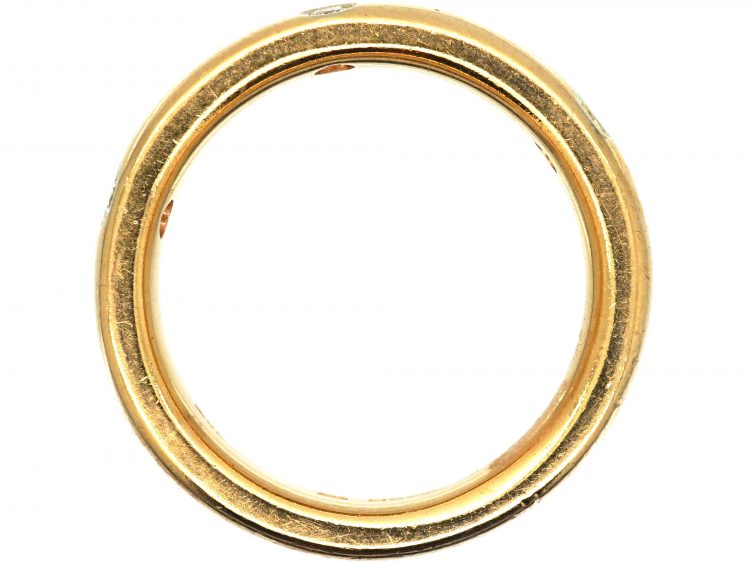 18ct Gold & Diamond Ring Retailed by Asprey