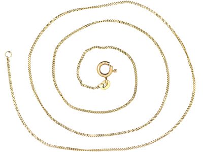 9ct Gold Fine Trace Link Chain