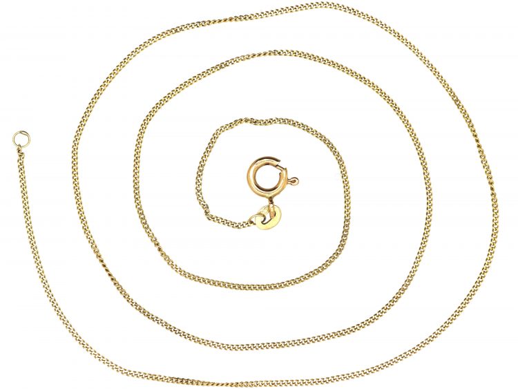 9ct Gold Fine Trace Link Chain