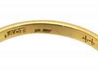 Art Deco 18ct Gold & Platinum, Three Stone Diamond Ring