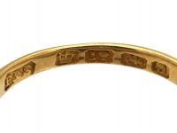 Edwardian 18ct Gold & Diamond Cluster Ring