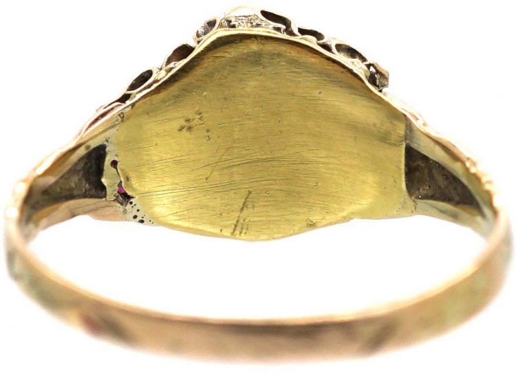 Victorian 9ct Gold Ring set with Gemstones That Spell Dearest