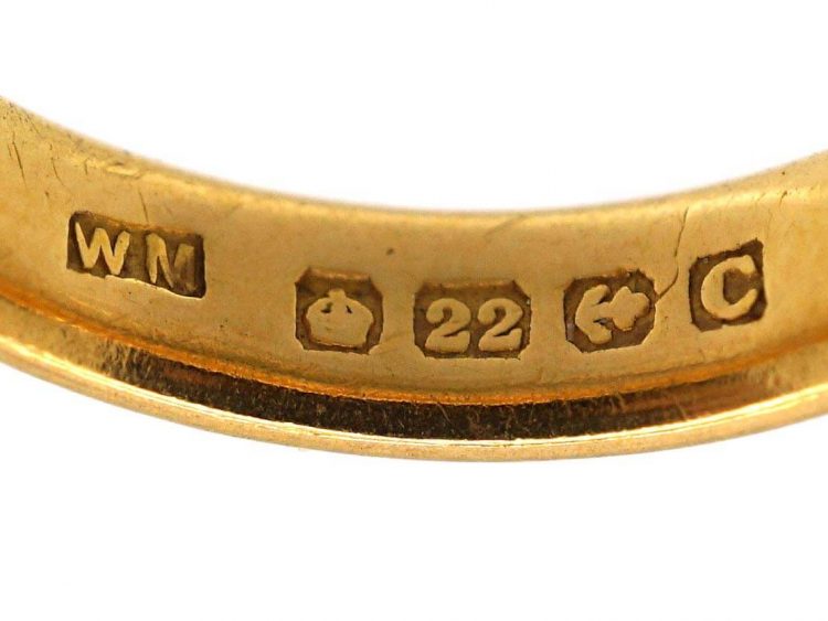 Edwardian 22ct Gold Wedding Ring