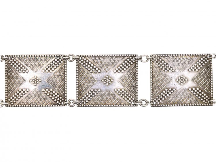 Silver Bracelet by J Tostrup