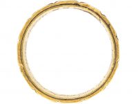 Georgian 18ct Gold & Black Enamel Memorial Ring