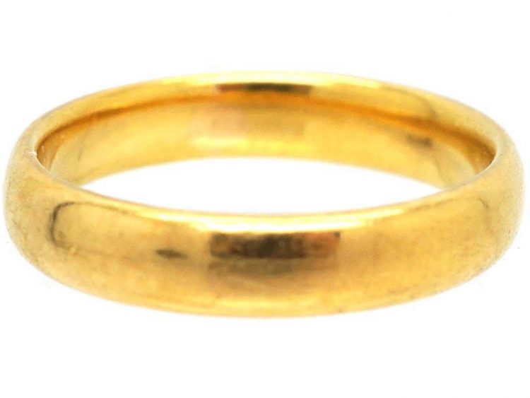 Edwardian 22ct Gold Wedding Ring