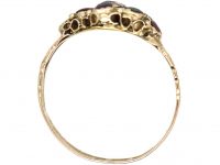 Victorian 9ct Gold Ring set with Gemstones That Spell Dearest