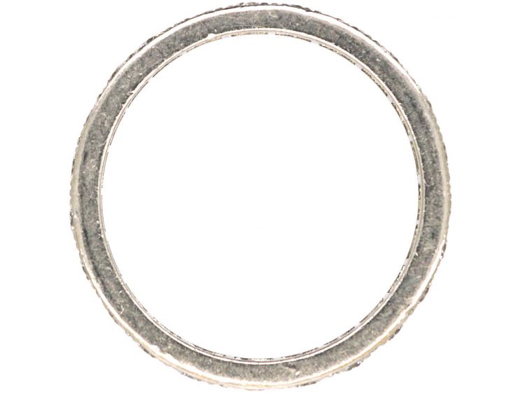 Art Deco Platinum Diamond Eternity Ring