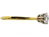 1920s 18ct Gold & Platinum, Three Stone Diamond Ring