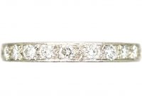 Art Deco Platinum Diamond Eternity Ring