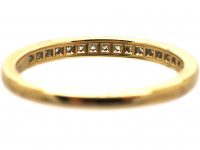 18ct Gold & Diamond Half Eternity Ring by Tiffany