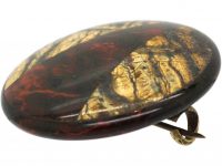 Victorian Hard Stone Brooch