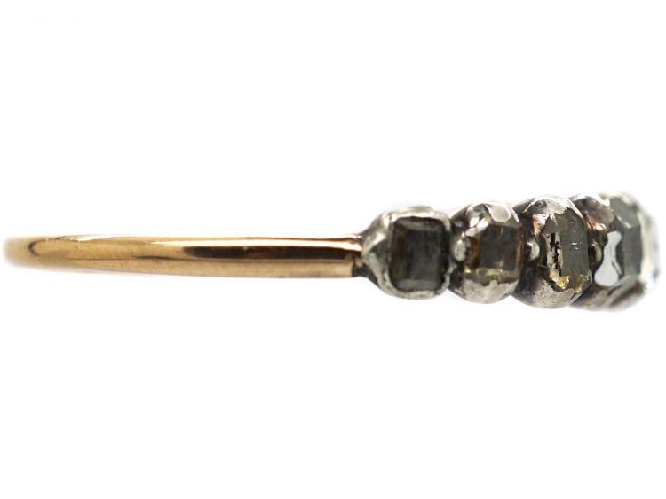 French 18th Century Table Cut Diamond Ring