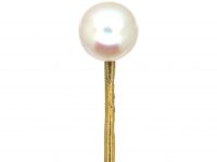 Edwardian Natural Pearl Tie Pin