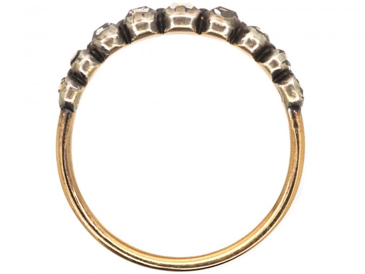 French 18th Century Table Cut Diamond Ring