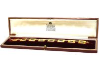 18ct Gold Bracelet in Original Garrards Case