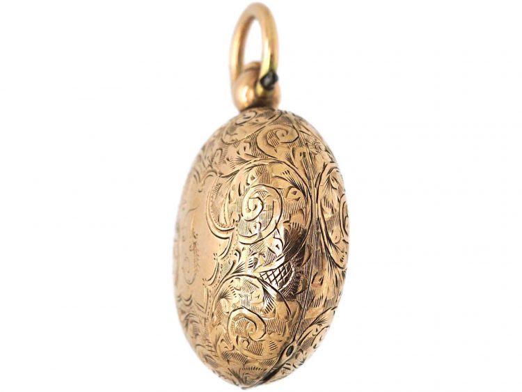 Edwardian 9ct Gold Sovereign Case