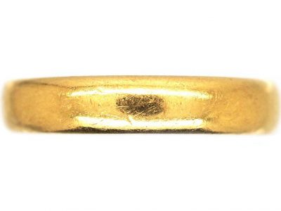 Edwardian 22ct Gold Wedding Ring