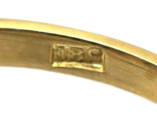 Edwardian 18ct Gold & Platinum, Diamond Daisy Cluster Ring