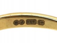 Edwardian 18ct Gold & Platinum, Diamond Daisy Cluster Ring