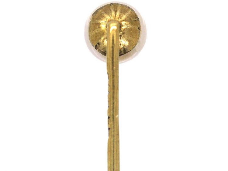 Edwardian Natural Pearl Tie Pin