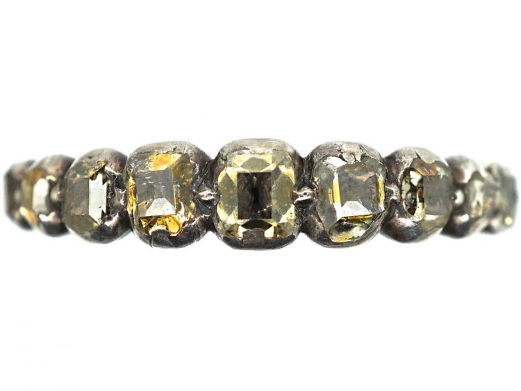 French 18th Century Table Cut Diamond Ring