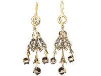 Regency Diamond Drop Earrings
