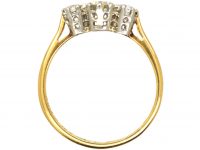 Early 20th Century 18ct Gold & Platinum, Three Stone Diamond Ring