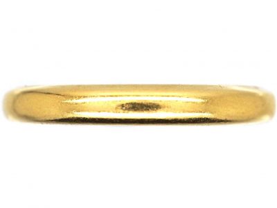 Edwardian 22ct Gold Wedding Ring