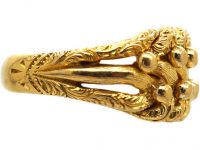 Edwardian 18ct Gold Keeper Ring