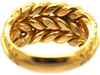 Edwardian 18ct Gold Keeper Ring