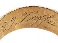 Russian 14ct Gold Ring set with a Ruby