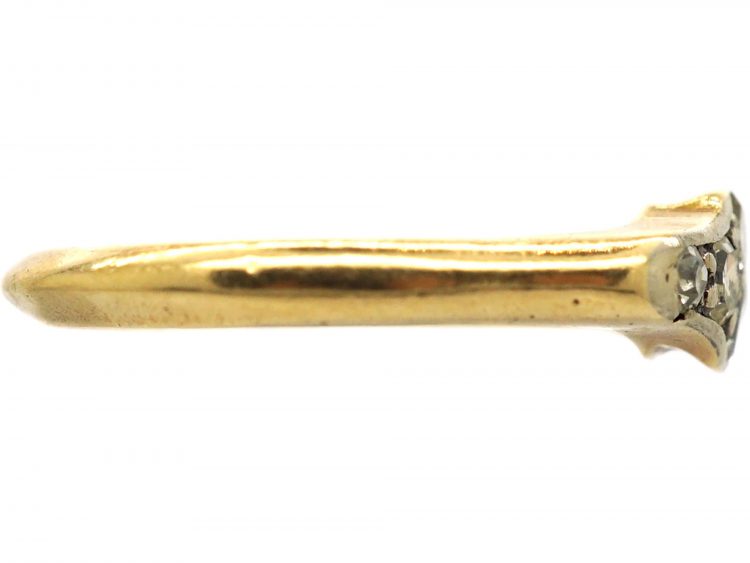 Edwardian 18ct Gold & Platinum, Six Stone Diamond Ring