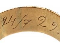 Russian 14ct Gold Ring set with a Ruby