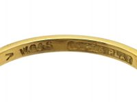 Edwardian 18ct Gold & Platinum Diamond Cluster Ring