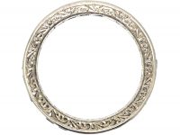 Art Deco Platinum & Sapphire Eternity Ring