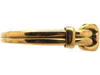 Edwardian Small 18ct Gold Knot Ring