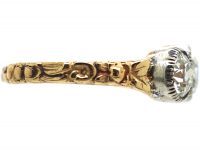 Victorian Three Stone Old European Diamond Ring