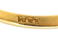 Edwardian 18ct Gold, Sapphire & Diamond Five Stone Ring